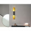LED Wandlamp - Wandverlichting - Aigi Hataki Up and Down - E27 Fitting - 4-lichts - Rond - Mat Zwart/Goud - Aluminium 5