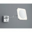 LED Wandlamp - Wandverlichting - Trion Vistas - 3W - Warm Wit 3000K - Vierkant - Glans Chroom - Aluminium 2