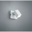 LED Wandspot - Trion Laginos - 8W - Warm Wit 3000K - 1-lichts - Vierkant - Mat Wit - Aluminium 2