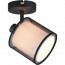 LED Wandspot - Wandverlichting - Trion Bidon - E14 Fitting - 1-lichts - Rond - Mat Zwart - Aluminium 2