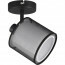 LED Wandspot - Wandverlichting - Trion Bidon - E14 Fitting - 1-lichts - Rond - Mat Zwart - Aluminium 5