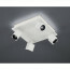 OSRAM - LED Plafondspot - Trion Klipo - 24W - Warm Wit 3000K - 4-lichts - Vierkant - Mat Wit - Aluminium 6