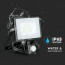 SAMSUNG - LED Bouwlamp 20 Watt met Sensor - LED Schijnwerper - Viron Dana - Natuurlijk Wit 4000K - Mat Zwart - Aluminium 9