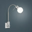 Stekkerlamp Lamp - Trion Frido - G9 Fitting - 3W - Warm Wit 3000K - Dimbaar - Mat Nikkel - Aluminium 2