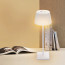 Tafellamp op Oplaadbare Batterijen - Draadloos Bureaulamp - Dimbaar - RGB+CCT - Touch Bediening - USB - Wit 5