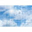 Wolkenplafond Acrylplaat - 60x60 - Wolkenlucht 4